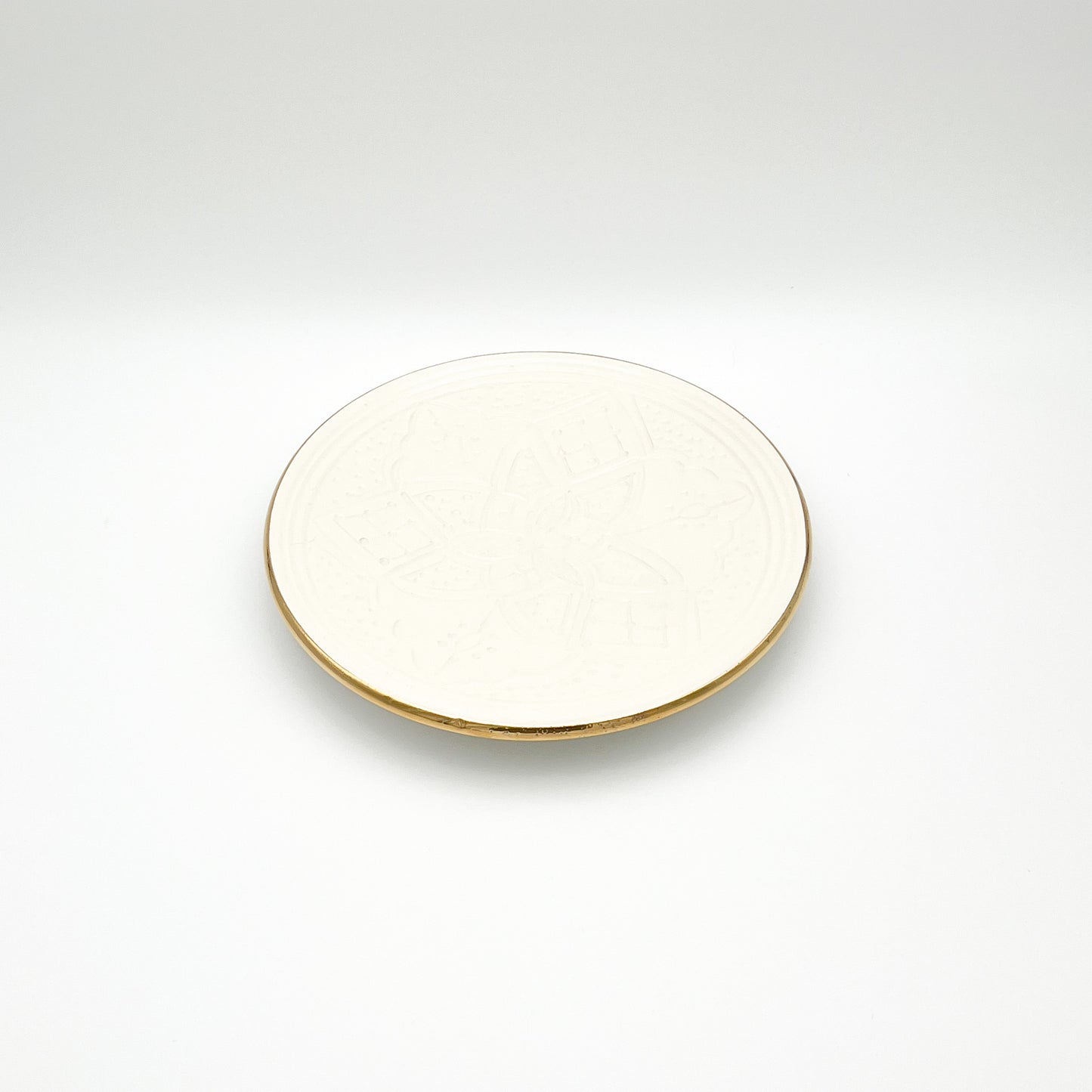 Assiette Ronde gravure Beldi - Casba Store