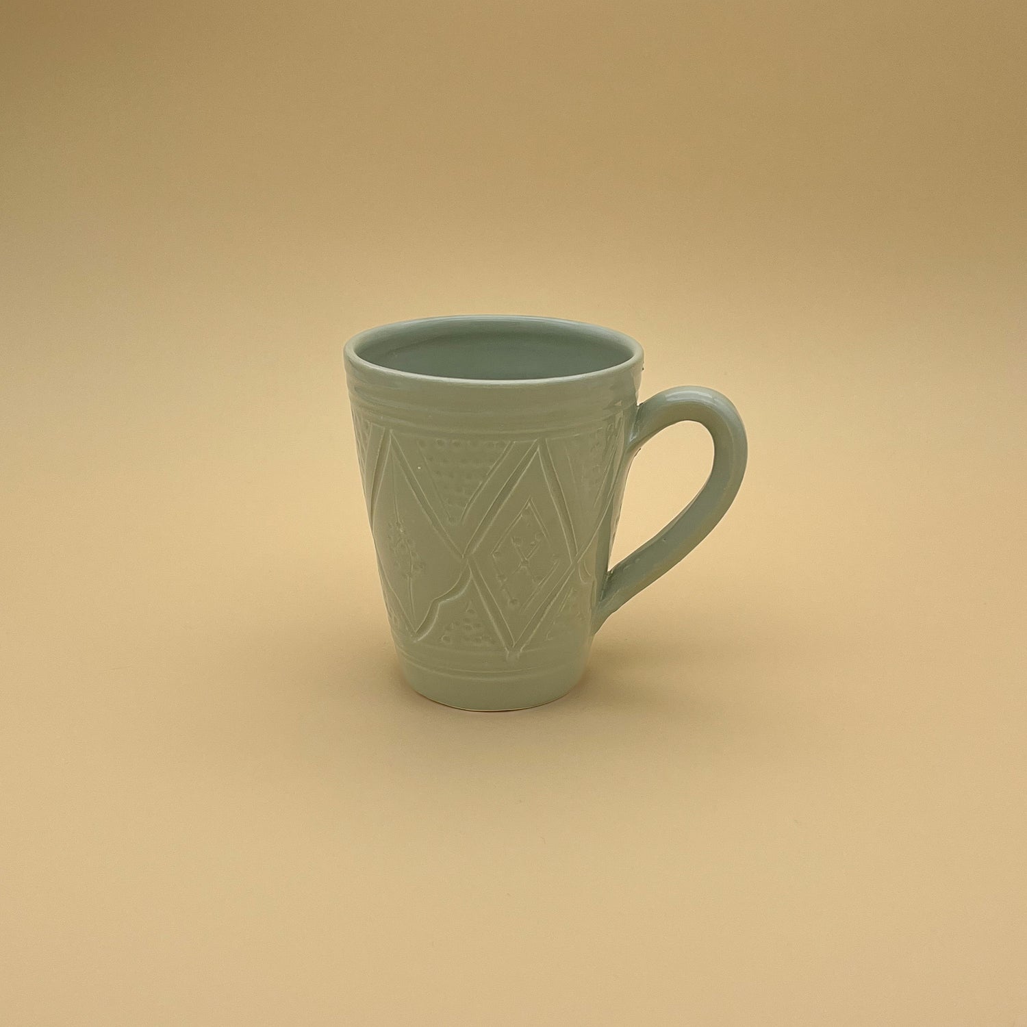 Mug en céramique émaillé gravure Beldi Maroc - Casba Store